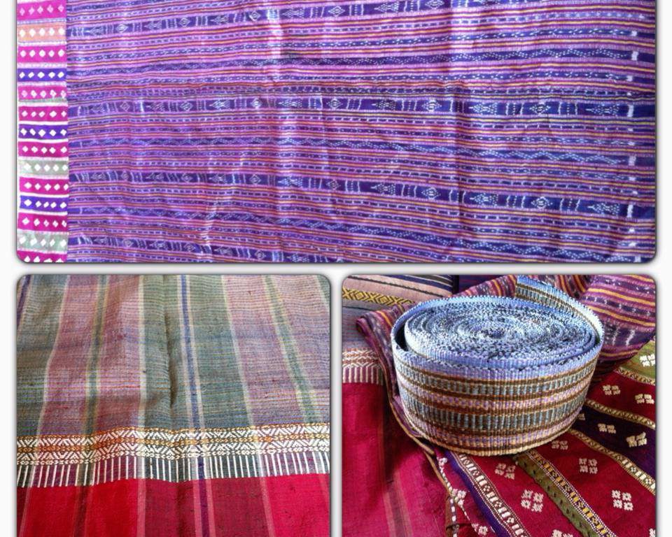 การสำรวจผ้าซิ่นหมี่หัวจกดาว เอกลักษณ์เมืองอุบลเพื่อสืบสานและเป็นฐานข้อมูลในการจัดการเรียนการสอนสาขาสิ่งทอและแฟชั่น